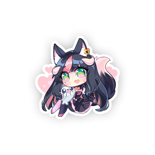 Asakifox Seal Cutie Chibi Sticker