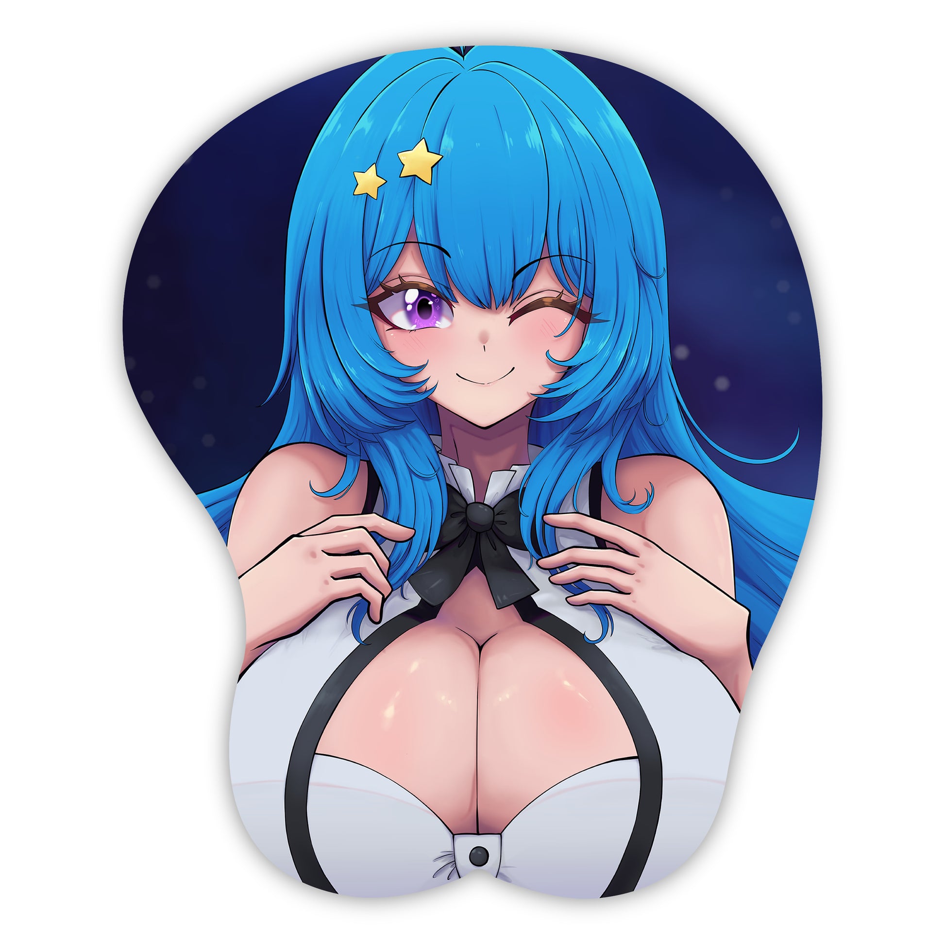 AsamiStuff "Starry Wink" 3D Mousepad