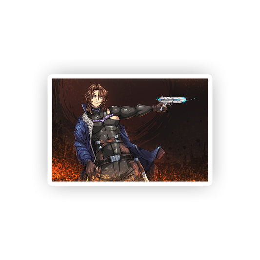 Azekiel 'Ghost of the Stars' Sticker