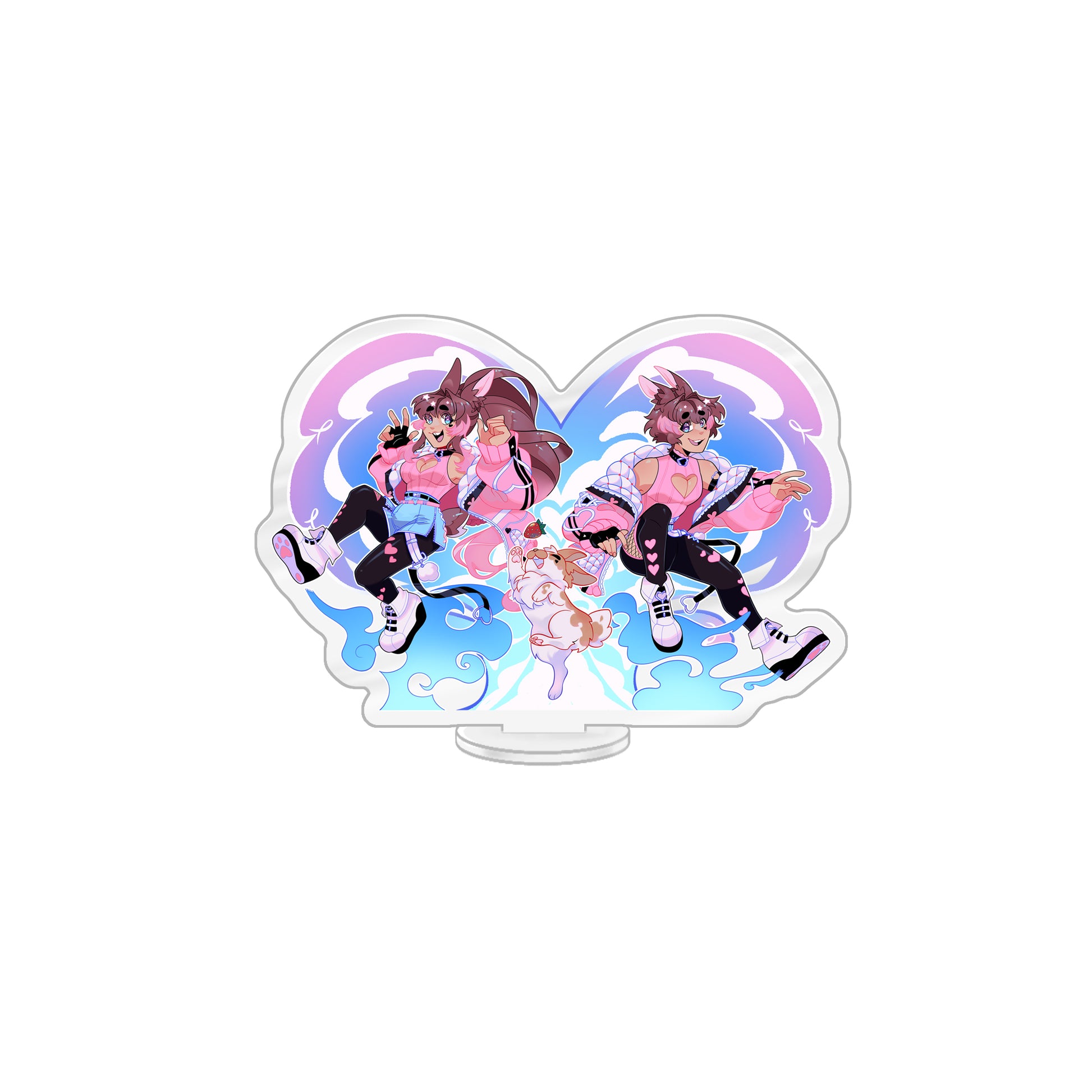 BERiBREi "Munch Munch Fall in Love" Acrylic Standee