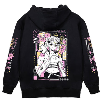 Maddiekuma Cherry Blossom Hoodie