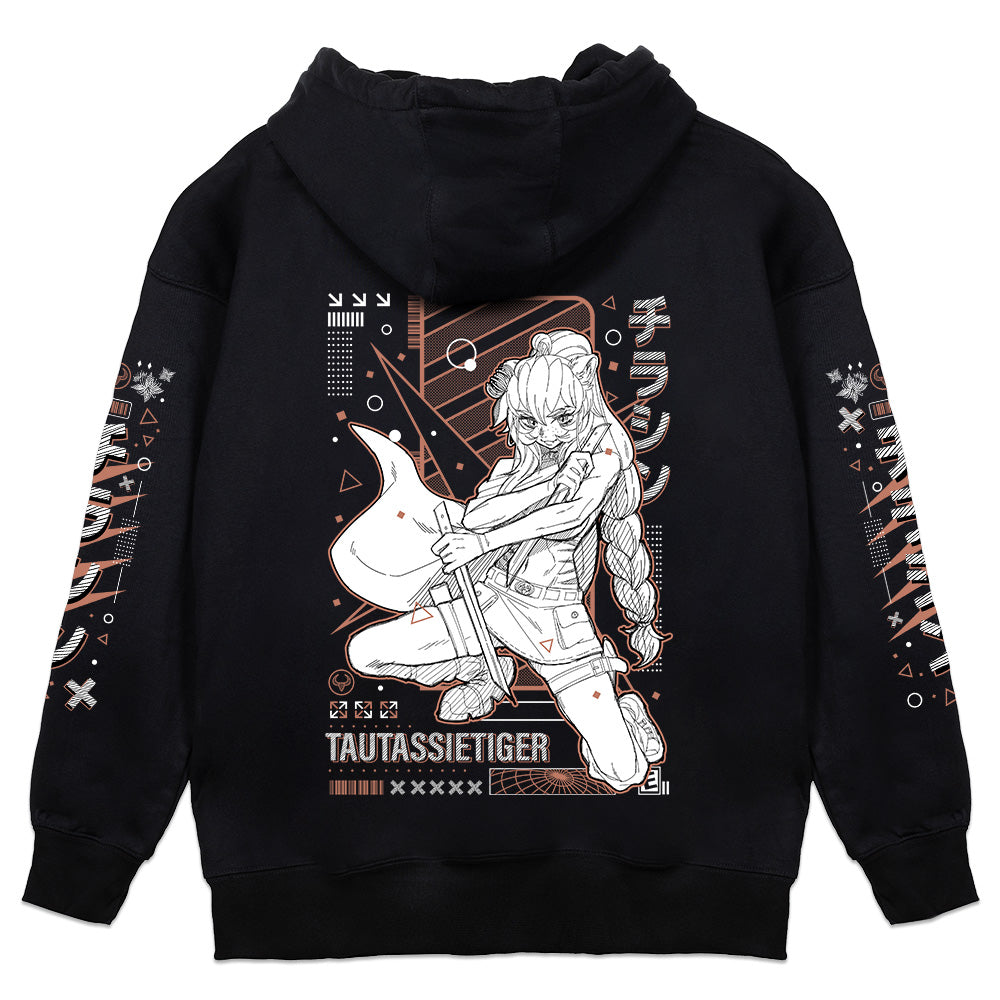 TauTassieTiger Thylacine Hoodie