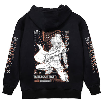 TauTassieTiger Thylacine Hoodie