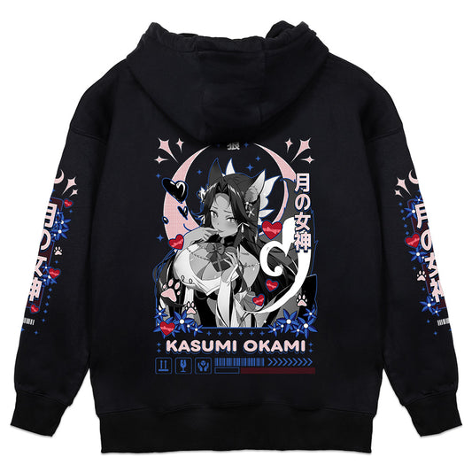 KasumiOkamiVT Chocolate Hearts Hoodie