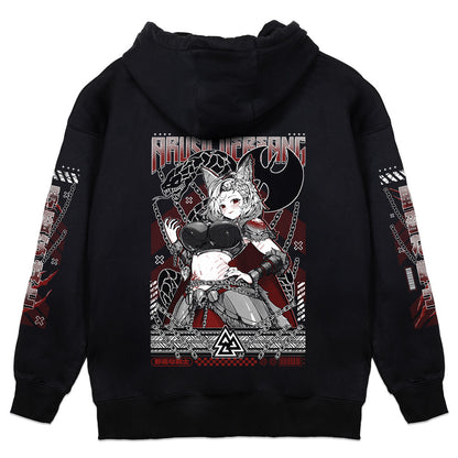 AruSilverFang Barbarian Class Hoodie