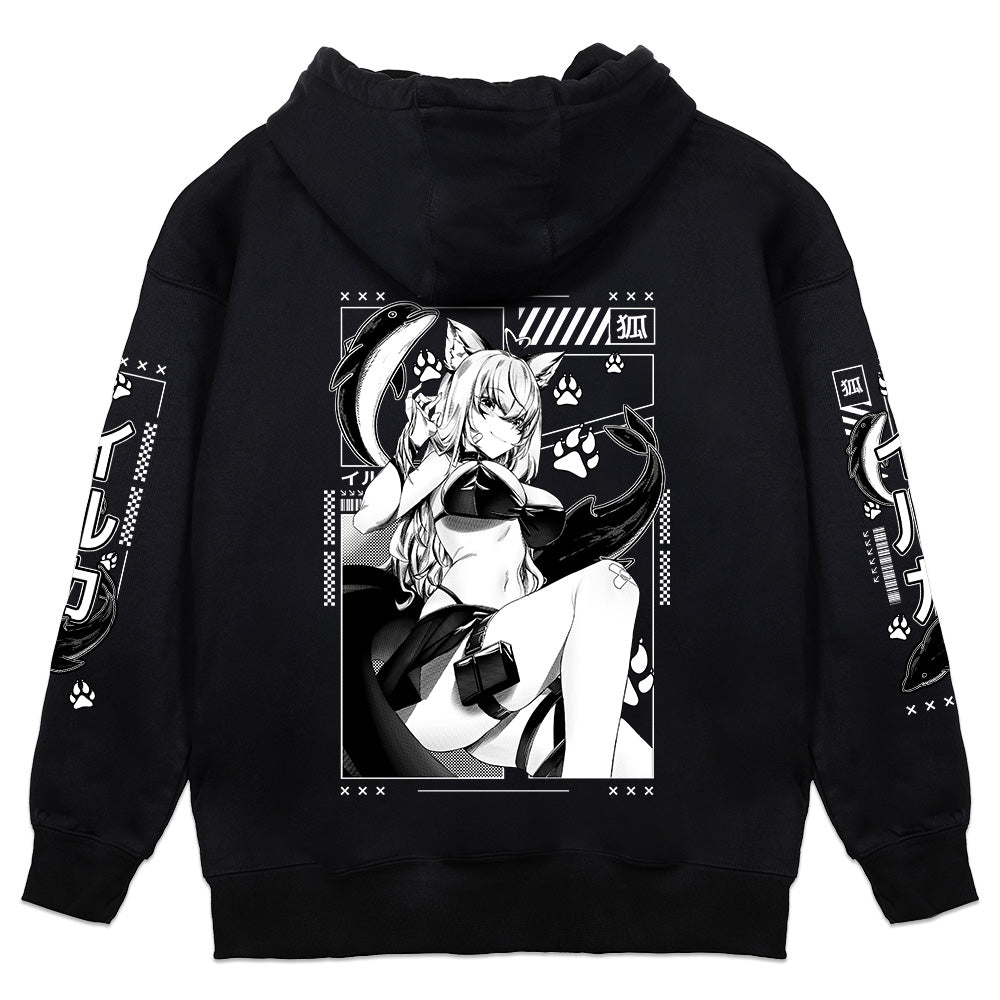 CuteDelfi Mysterious Fox Dolphin Hoodie