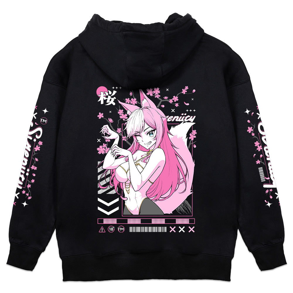 Sireniity "Pouncing Kitsune" Hoodie
