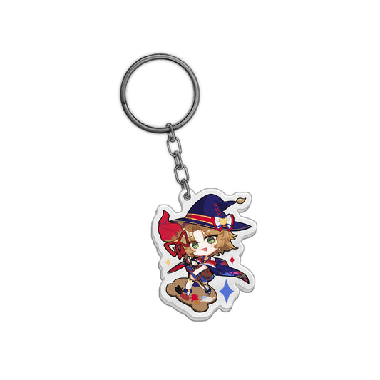 BearTheWitch Chibi Keychain