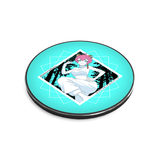 BeatriceAlfbern "Moonlit Mandala" Wireless Phone Charger