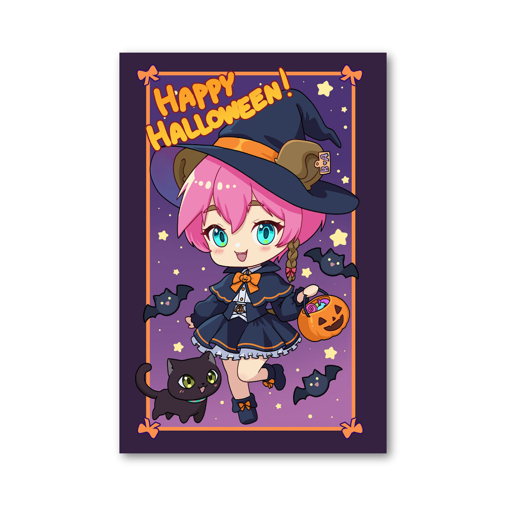 BeatriceAlfbern "Happy Halloween!" Poster