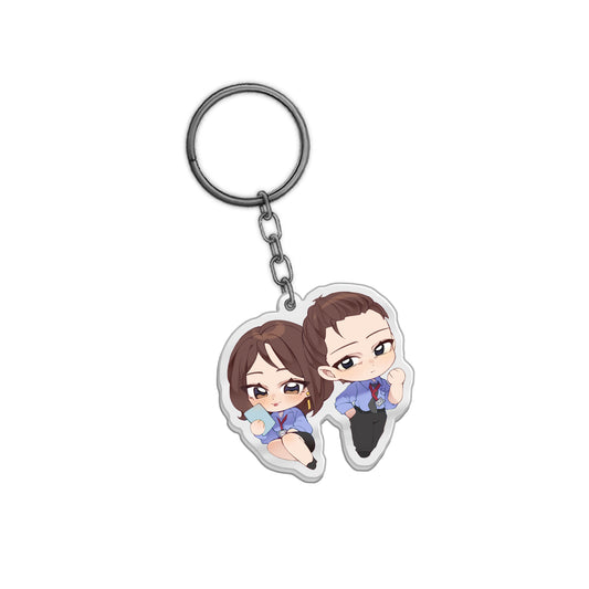 Beelzabelle Type A and B Chibi Keychain