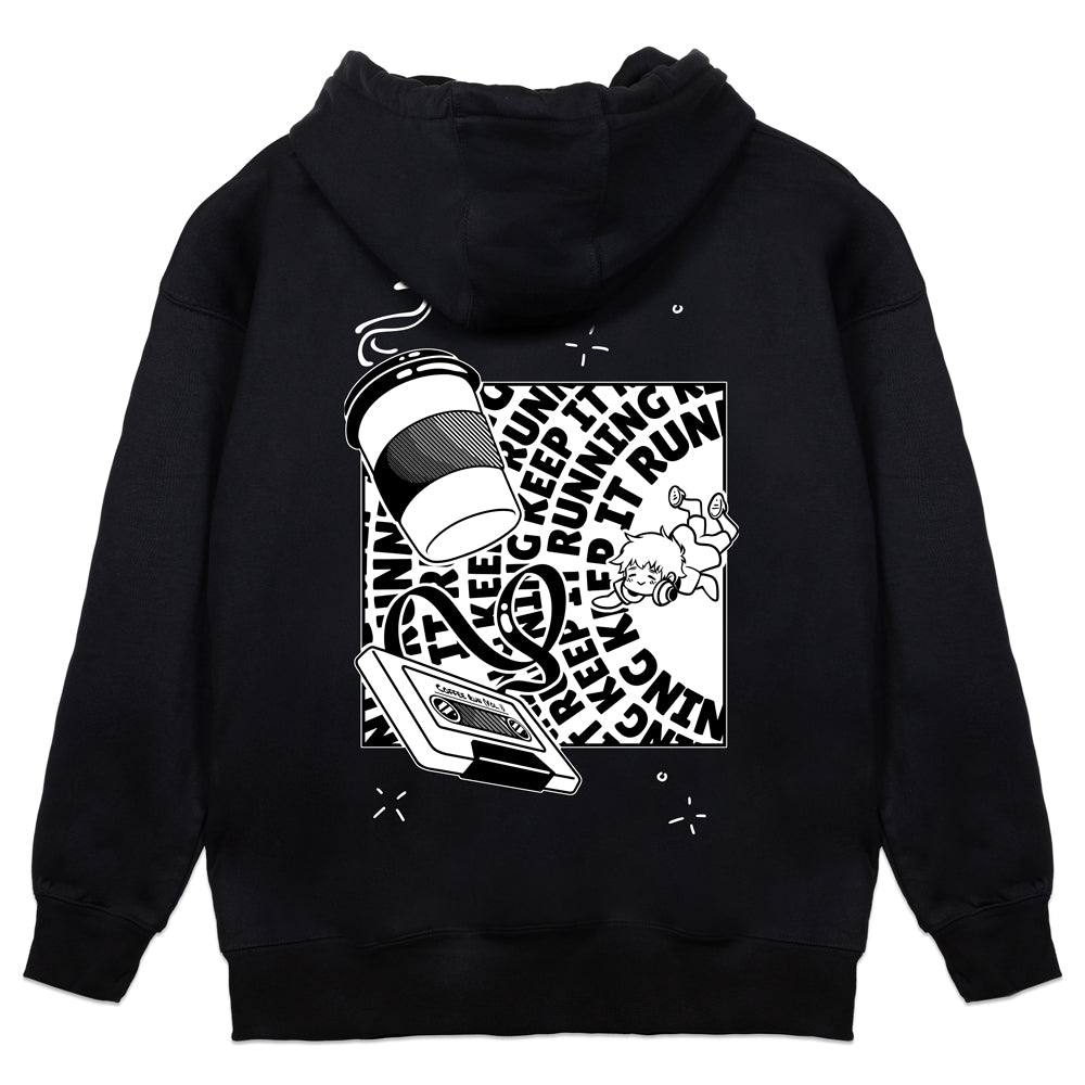 Itscoffeerun Keep It Running Hoodie