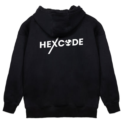 Grayscaling Hexcode Barcode Hoodie