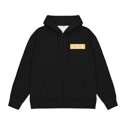 Sunburnt Burning Passion Zip Up Hoodie