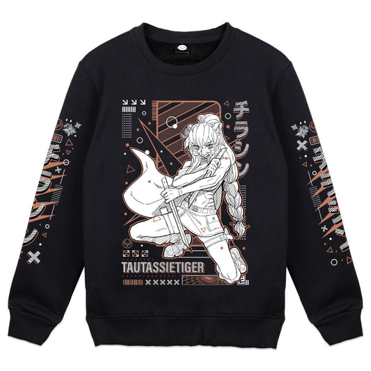 TauTassieTiger Thylacine Crewneck