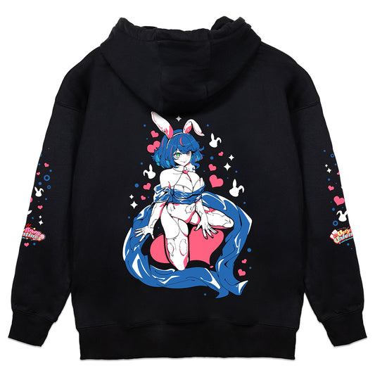 Mischief.EVE "Very Bunny Valentine's" Hoodie - Black