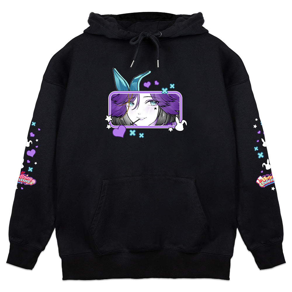 Azeria.EVE "Very Bunny Valentine's" Hoodie - Black