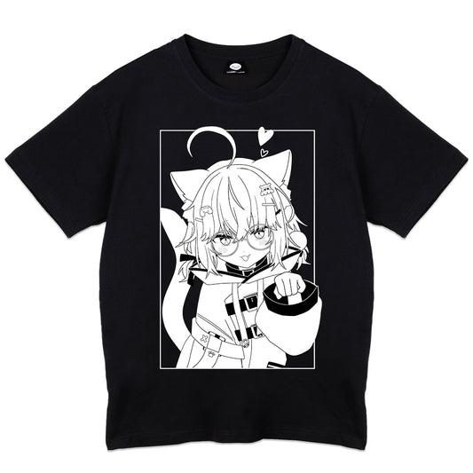 MinikoMew Nya Black Shirt