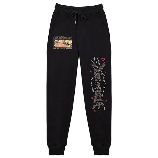 Kwistinas Pink Grunge Sweatpants