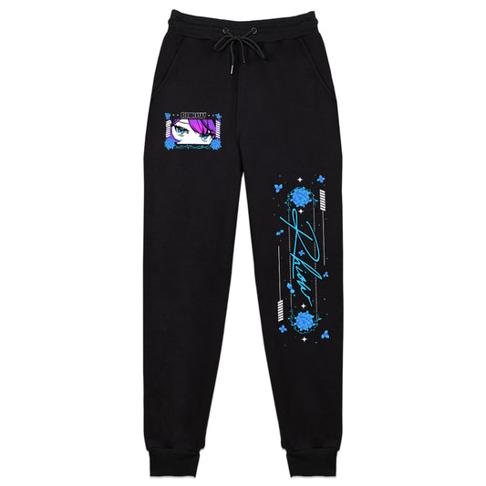 Rhiowmeow Hydrangea Sweatpants