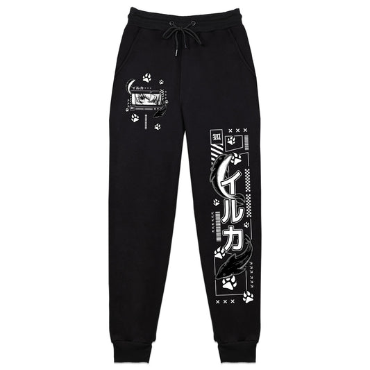 CuteDelfi Mysterious Fox Dolphin Sweatpants