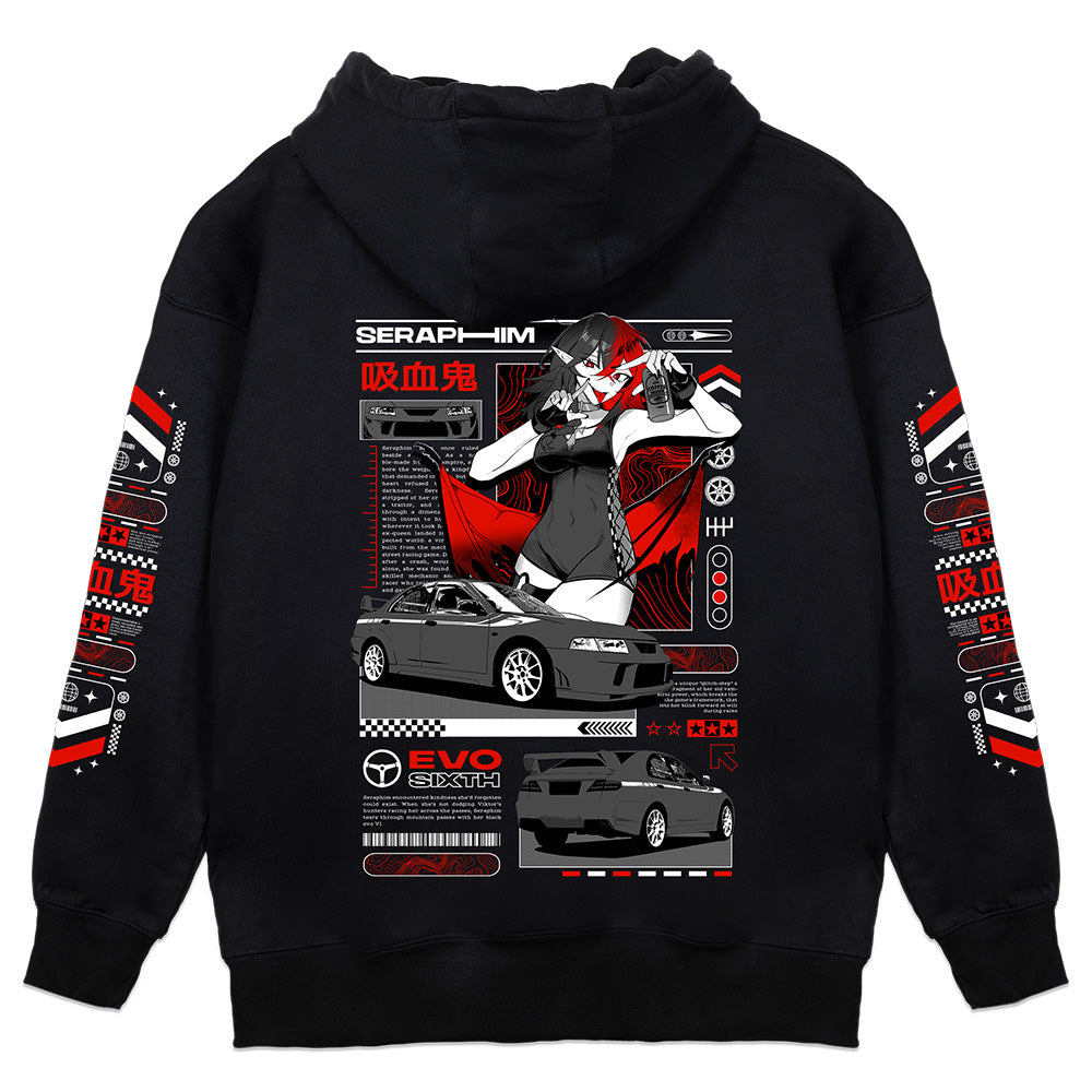 SeraphimMiinVT Glitch-Step Hoodie