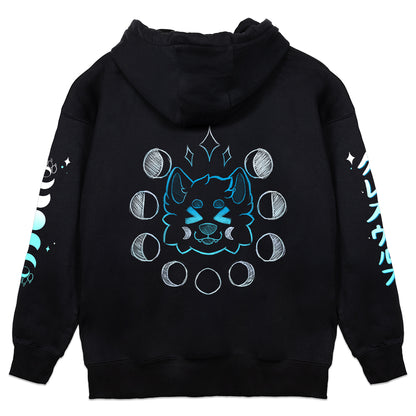 Cressuwulf Moon Phases Hoodie
