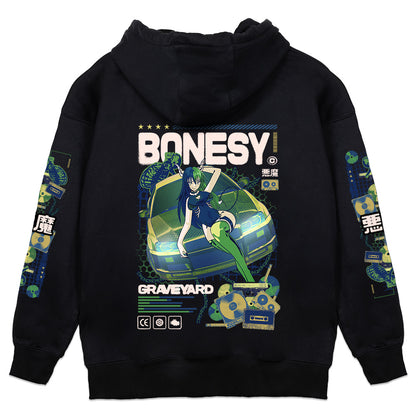 Bonesy "Graveyard Grunge" Hoodie