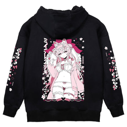 Miidere "Sleepy Fox Girl" Hoodie