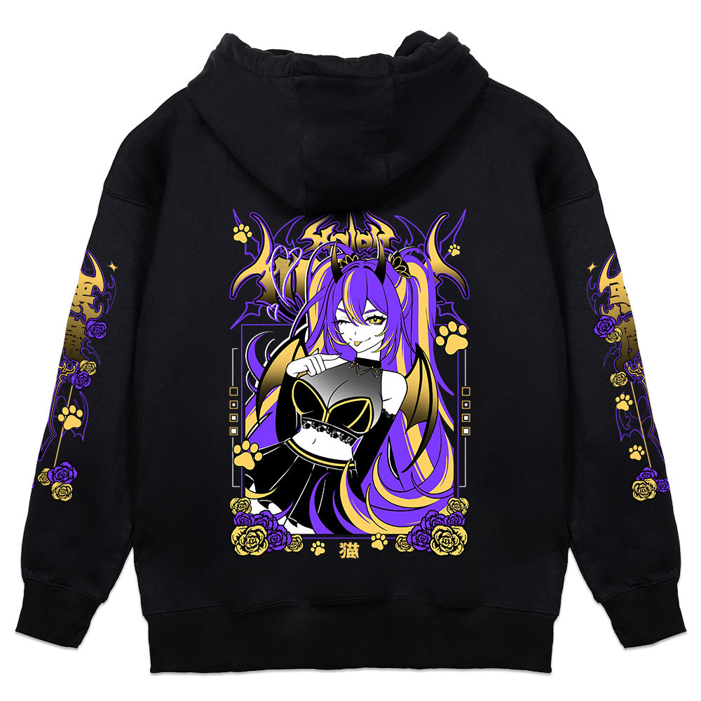 XaiahMinami "Psychedelic" Hoodie - Black