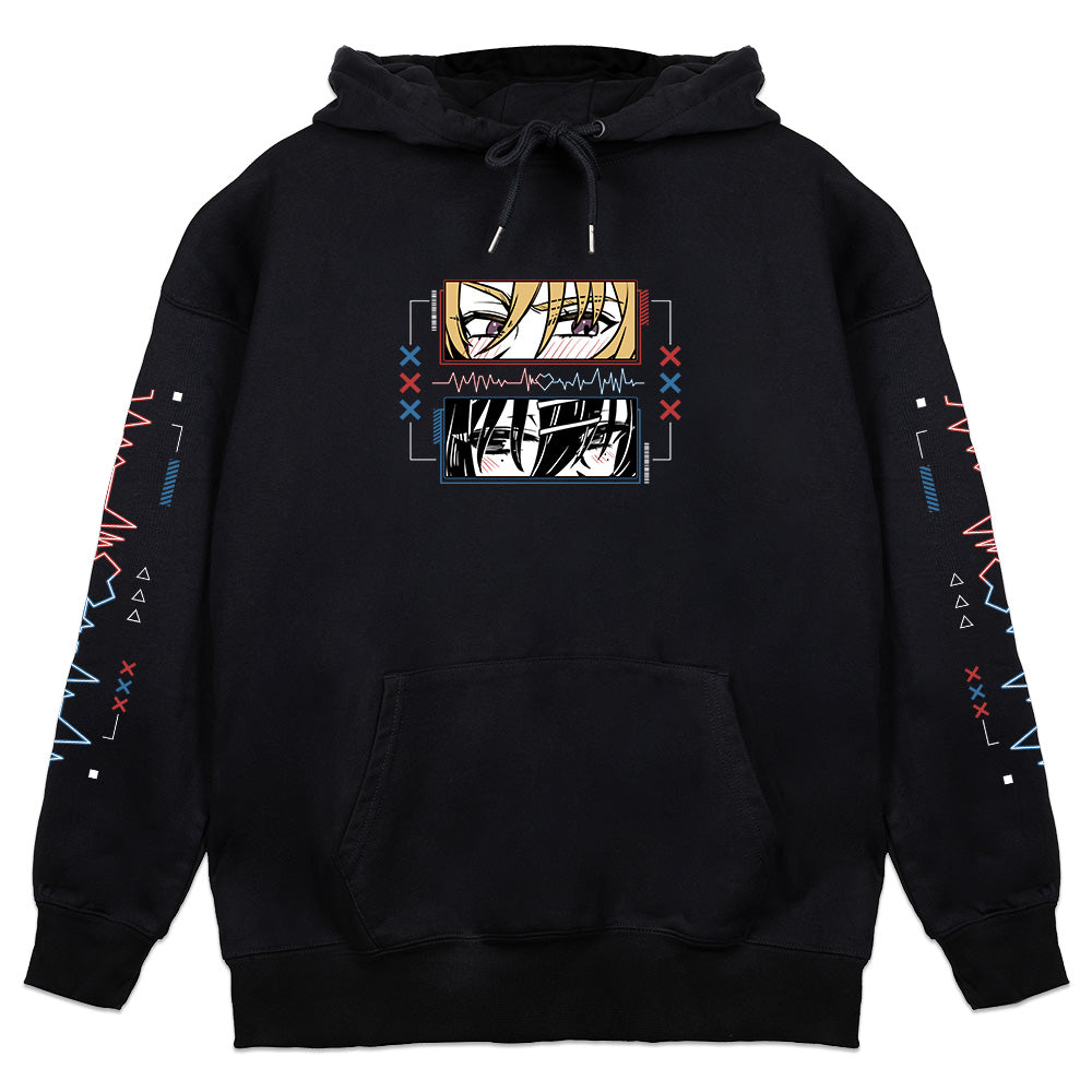 Goth Boy and the Jock Heartthrob Hoodie