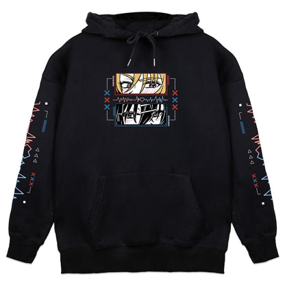 Goth Boy and the Jock Heartthrob Hoodie