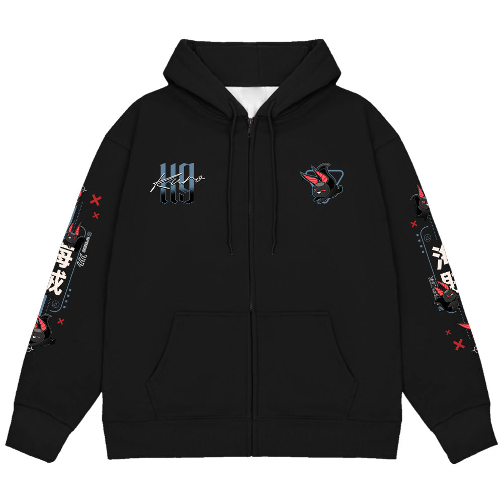 K9KURO Zip Up Hoodie
