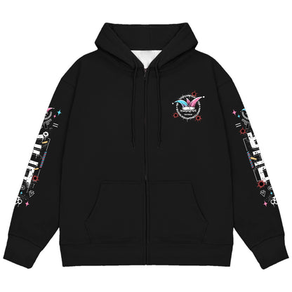 BubbleGumtheClown "Mafia" Zip Up Hoodie