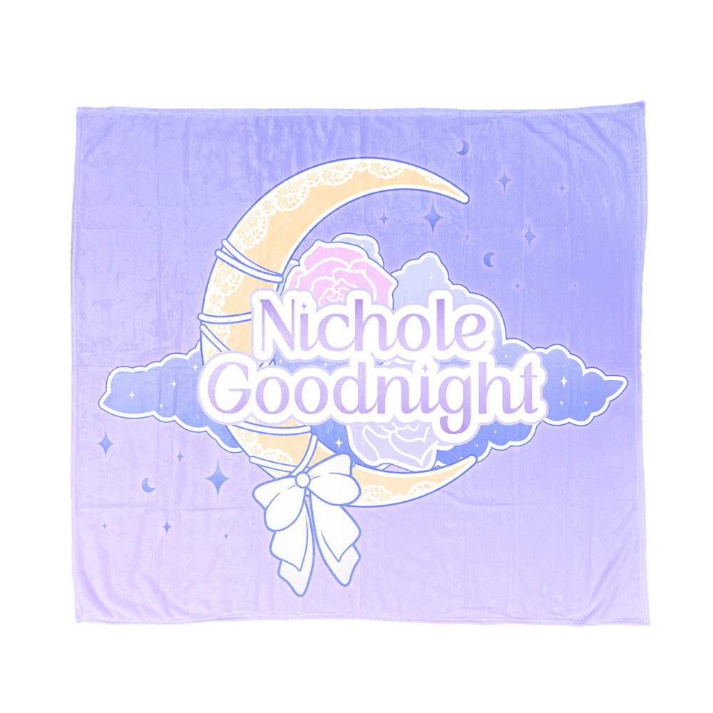 NicholeGoodnight Classic Logo Throw Blanket