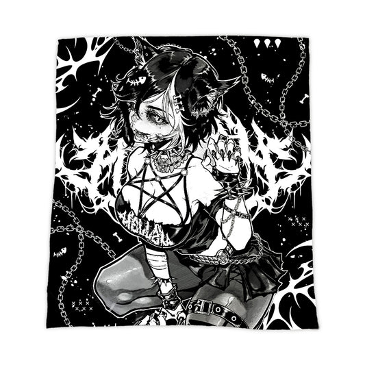 its_Hellzy "Demonic Cat" Blanket