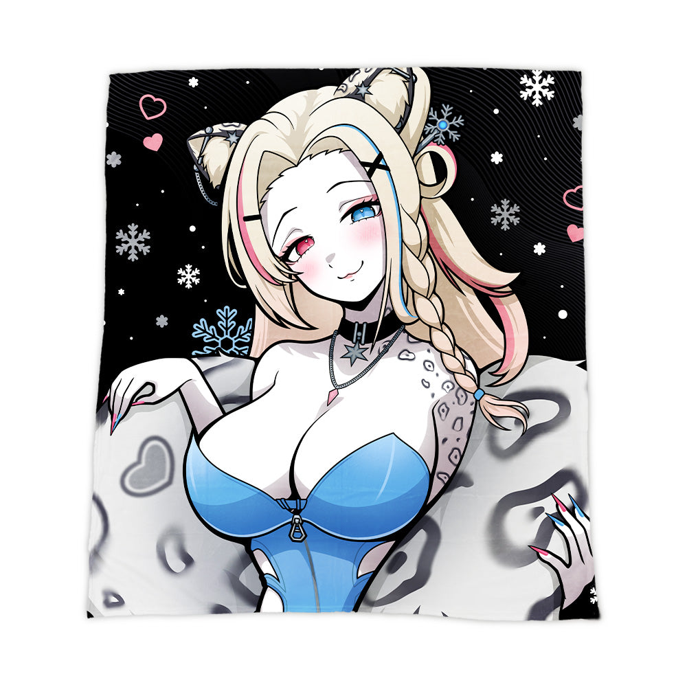 Miyra Mirage "Your Favourite Snow Leopard" Blanket