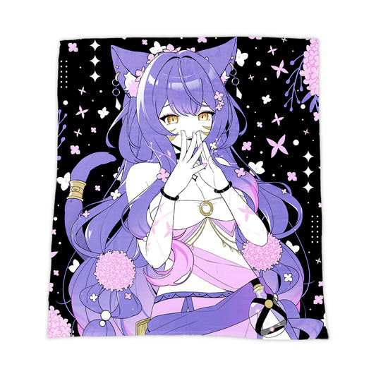 Rhiowmeow 'Excited to See You' Blanket