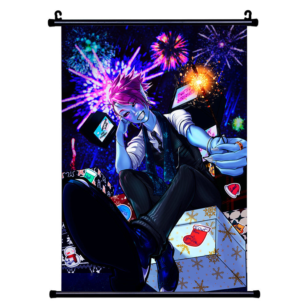 Blinx 'Cosmic Birthday' Wall Scroll