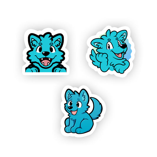 BlueKandy The Happy Doge Sticker Pack