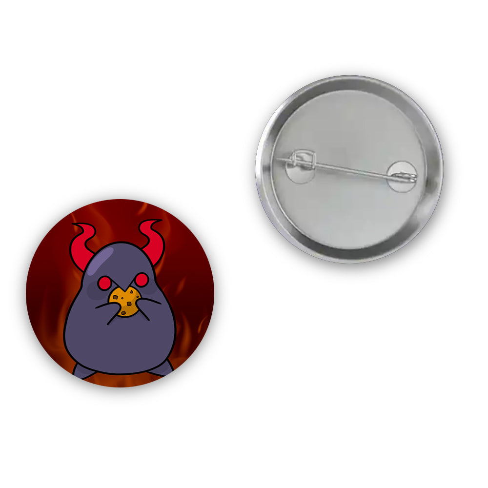 Brangeddon Aarmi Cookie Button pin