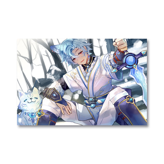 BraveOkami Winter Day Poster