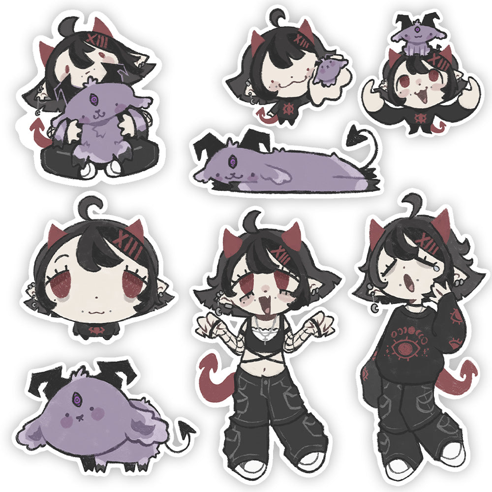 Briar Arcana "Chibis" Sticker Pack
