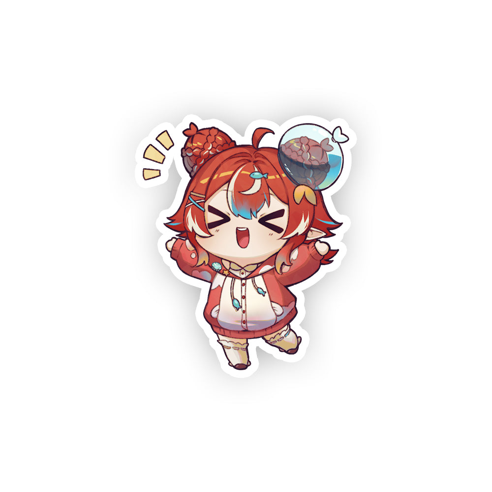 Bubulle_Cafishius Subathon Chibi Sticker