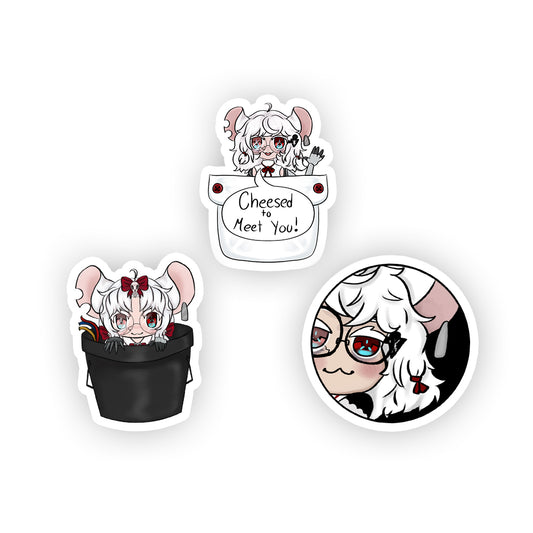 BucketBALBc "A Mischief of Mice" Sticker Pack