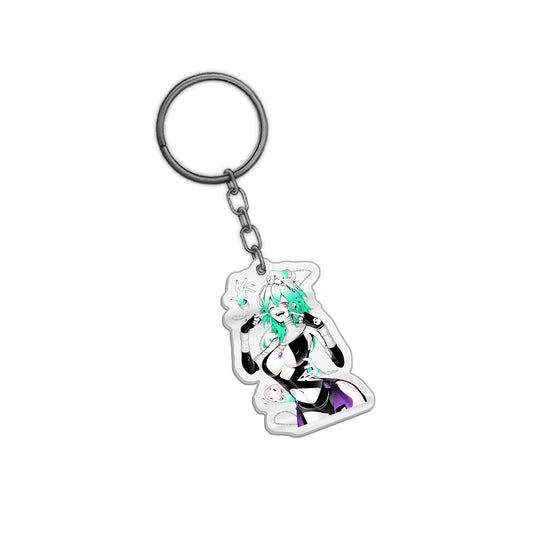 Cade Corvus 'Haunted' Keychain
