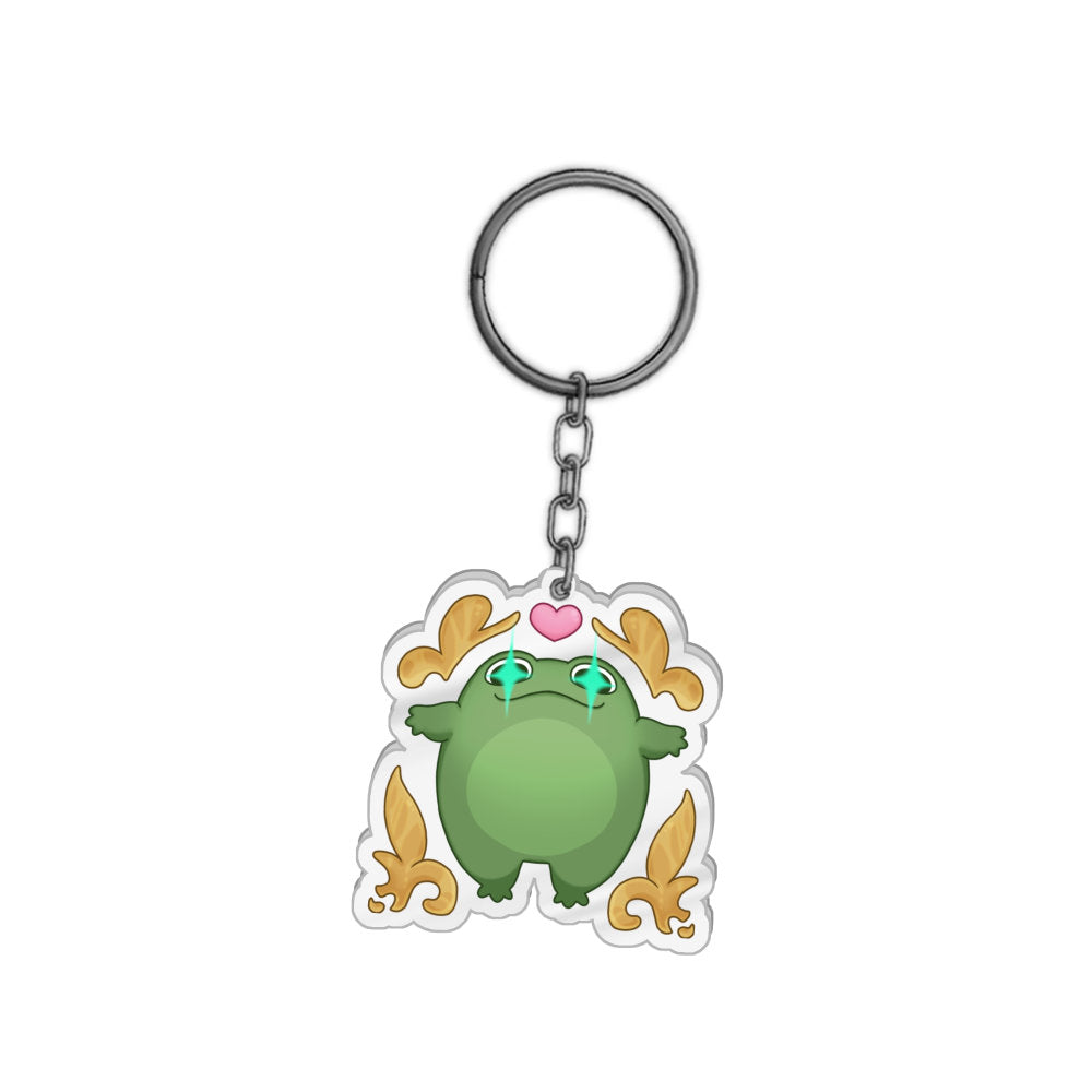 Captainmarivt Warframe Clan Logo Keychain