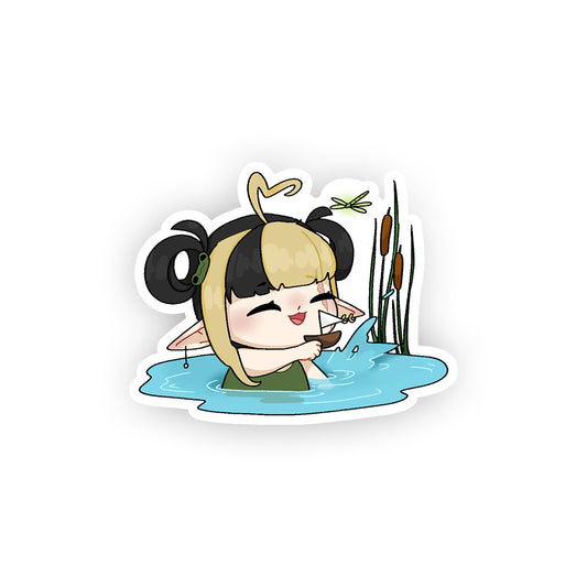 Captainmarivt Pond Sticker