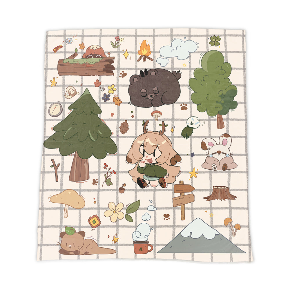 cassafrass "Cozy Cabin Crew" Blanket