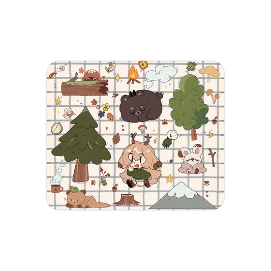 cassafrass "Cozy Cabin Crew" Mousepad